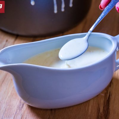 bechamel sauce - the white sauce