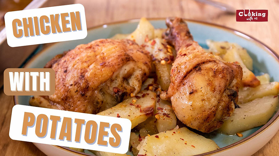 Dinner made of only two ingredients – chicken and potatoes